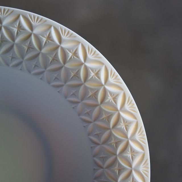 HINOMIYA 「kiriko」saucer plate
