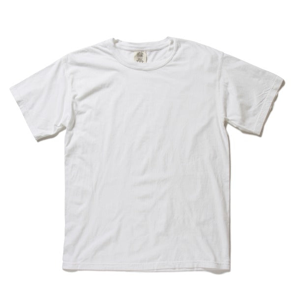 Tシャツ S ホワイト 綿100% 50回 ウォッシュ加工 ガーメント後染め 6.2オンス ヘビーウェイト