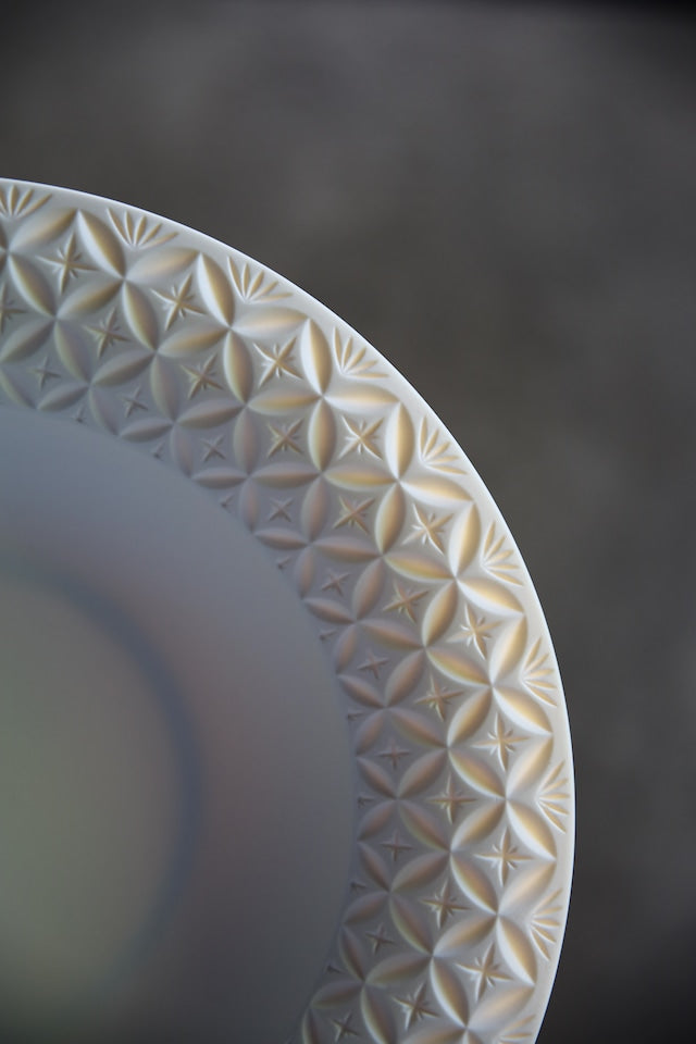 HINOMIYA 「kiriko」saucer plate