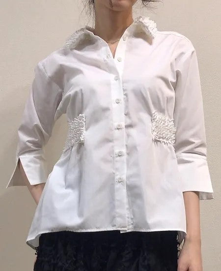 kumo belt blouse