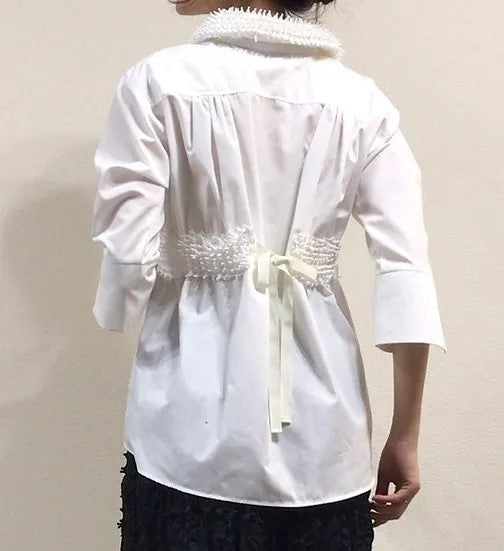 kumo belt blouse