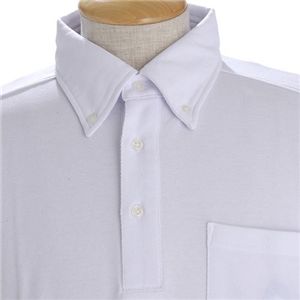 COOLBIZ ドライメッシュBDシャツ ホワイト Sサイズ