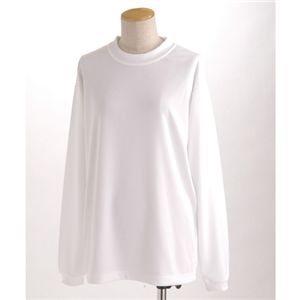 スポーツ吸汗速乾ロング袖 Tシャツ 2枚 SET ホワイト XLサイズ